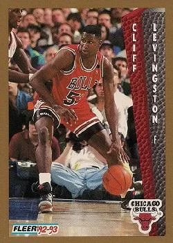 1992-93 Fleer Cliff Levingston #34 card image