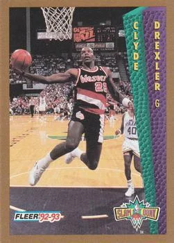 1992-93 Fleer Clyde Drexler SD #270 card image