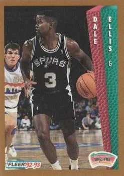1992-93 Fleer Dale Ellis #427 card image