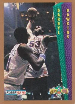 1992-93 Fleer Darryl Dawkins SD #300 card image