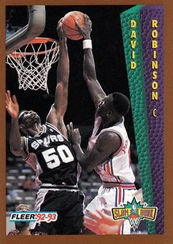 1992-93 Fleer David Robinson SD #288 card image