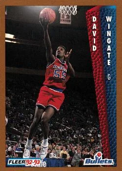 1992-93 Fleer David Wingate #237 card image