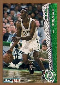 1992-93 Fleer Dee Brown #12 card image