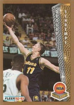 1992-93 Fleer Detlef Schrempf AW #249 card image