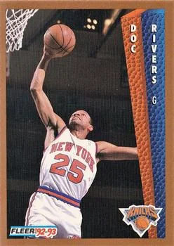 1992-93 Fleer Doc Rivers #396 card image