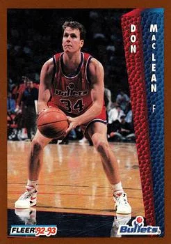 1992-93 Fleer Don MacLean #440 card image