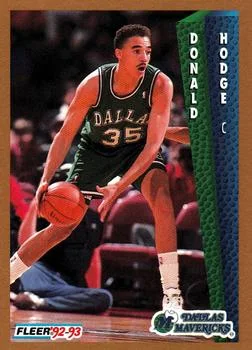 1992-93 Fleer Donald Hodge #50 card image