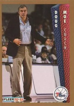 1992-93 Fleer Doug Moe Head Coach #173 card image