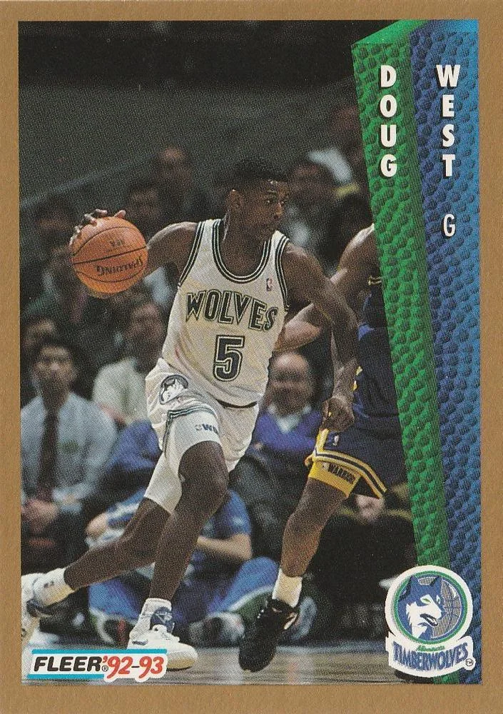 1992-93 Fleer Doug West #139 card image