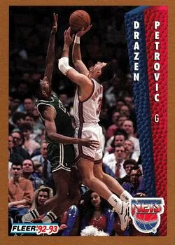 1992-93 Fleer Drazen Petrovic #147 card image