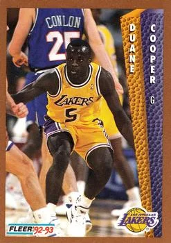 1992-93 Fleer Duane Cooper #362 card image