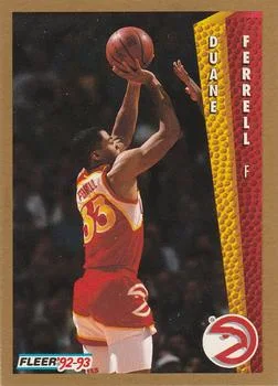 1992-93 Fleer Duane Ferrell #2 card image