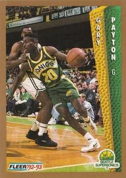 1992-93 Fleer Gary Payton #216 card image