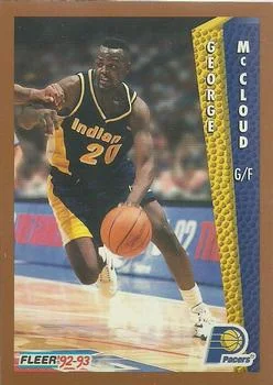 1992-93 Fleer George McCloud #350 card image