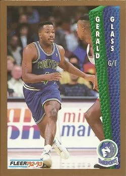 1992-93 Fleer Gerald Glass #133 card image