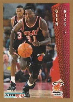 1992-93 Fleer Glen Rice #120 card image