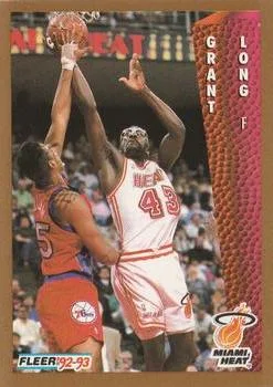 1992-93 Fleer Grant Long #118 card image