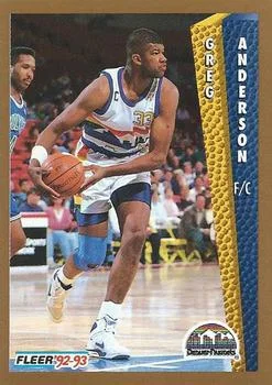 1992-93 Fleer Greg Anderson #54 card image
