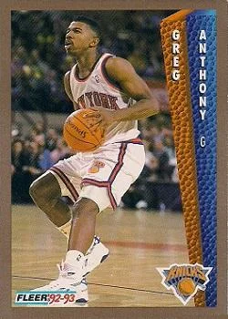 1992-93 Fleer Greg Anthony #148 card image