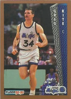 1992-93 Fleer Greg Kite #400 card image