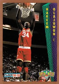 1992-93 Fleer Hakeem Olajuwon SD #294 card image