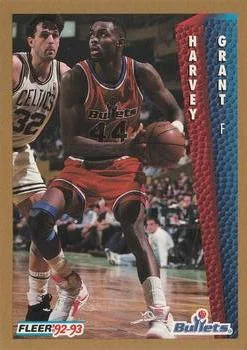 1992-93 Fleer Harvey Grant #233 card image