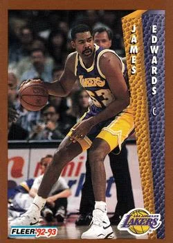 1992-93 Fleer James Edwards #363 card image