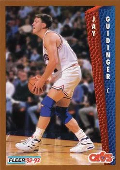 1992-93 Fleer Jay Guidinger #318 card image