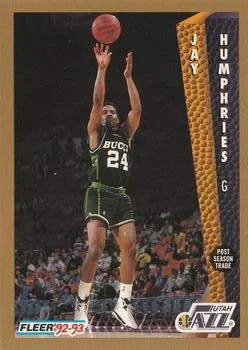 1992-93 Fleer Jay Humphries #222 card image