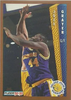 1992-93 Fleer Jeff Grayer #339 card image