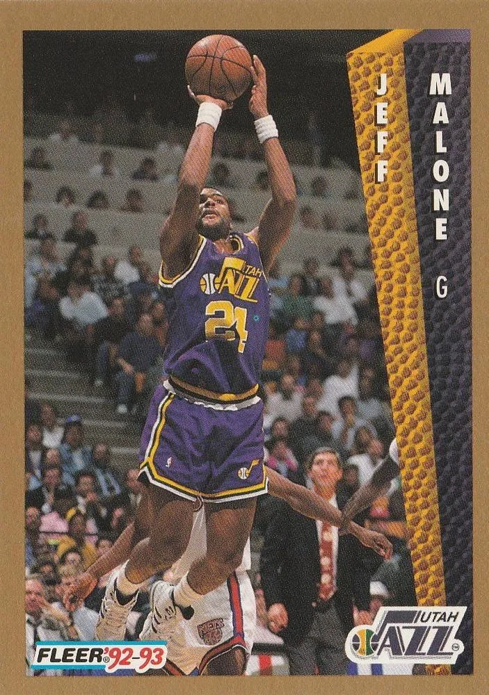 1992-93 Fleer Jeff Malone #224 card image