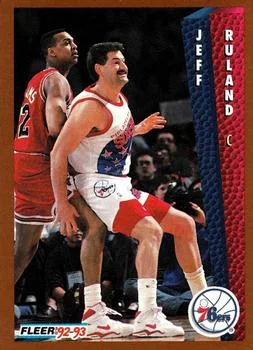 1992-93 Fleer Jeff Ruland #175 card image