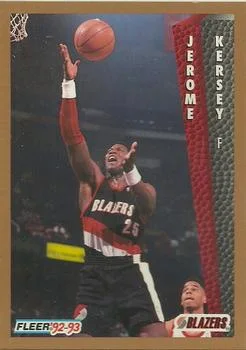 1992-93 Fleer Jerome Kersey #188 card image