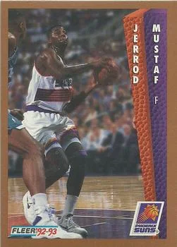 1992-93 Fleer Jerrod Mustaf #414 card image