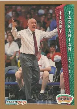 1992-93 Fleer Jerry Tarkanian Head Coach #208 card image