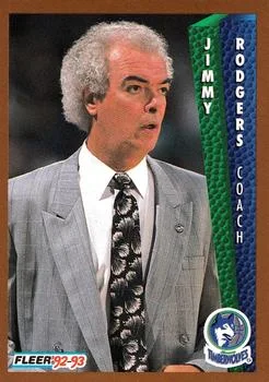 1992-93 Fleer Jimmy Rodgers CO #137 card image