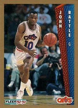 1992-93 Fleer John Battle #38 card image
