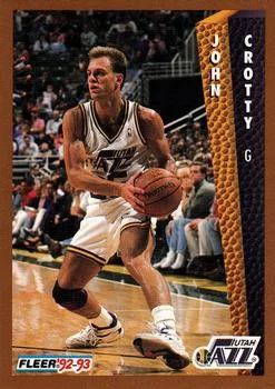1992-93 Fleer John Crotty #433 card image