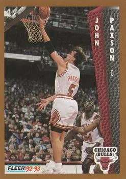 1992-93 Fleer John Paxson #35 card image