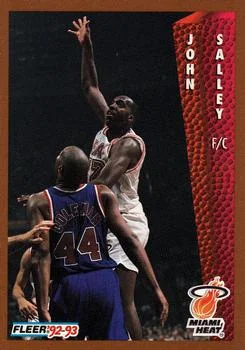 1992-93 Fleer John Salley #370 card image