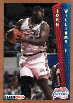 1992-93 Fleer John Williams #360 card image