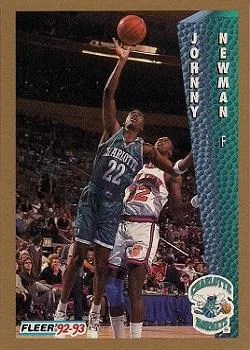 1992-93 Fleer Johnny Newman #26 card image