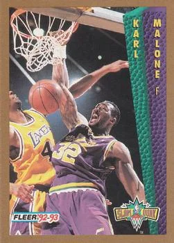 1992-93 Fleer Karl Malone SD #268 card image
