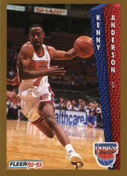 1992-93 Fleer Kenny Anderson #140 card image