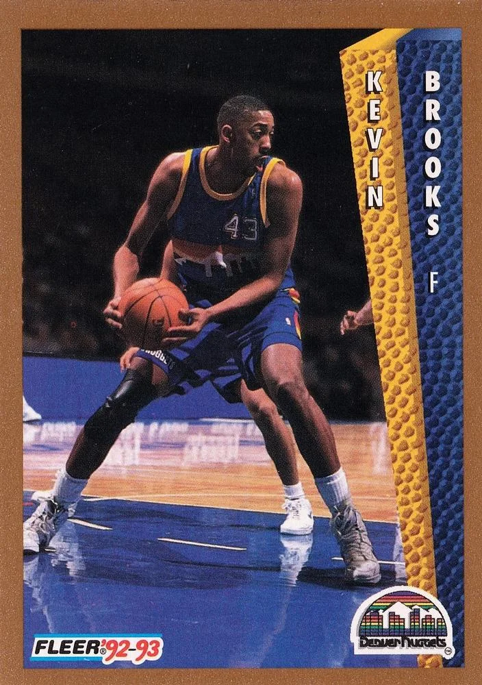 1992-93 Fleer Kevin Brooks #327 card image