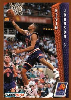 1992-93 Fleer Kevin Johnson #181 card image