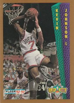 1992-93 Fleer Kevin Johnson SD #282 card image