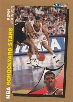 1992-93 Fleer Kevin Johnson SYS #258 card image