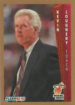 1992-93 Fleer Kevin Loughery CO #119 card image