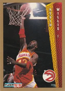 1992-93 Fleer Kevin Willis #9 card image